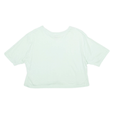 PUMA Cropped Womens T-Shirt Green M