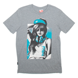 PUMA Mens T-Shirt Grey XS