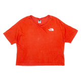 THE NORTH FACE Cropped Womens T-Shirt Red M