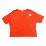 THE NORTH FACE Cropped Womens T-Shirt Red M