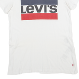 LEVI'S Womens T-Shirt White XXS