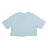 FILA Cropped Womens T-Shirt Blue M