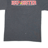CHAMPION Isu Sister Womens T-Shirt Grey USA M