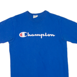 CHAMPION Mens T-Shirt Blue L