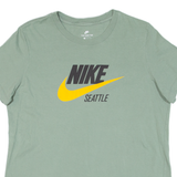 NIKE Seattle Womens T-Shirt Green USA L
