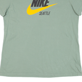 NIKE Seattle Womens T-Shirt Green USA L