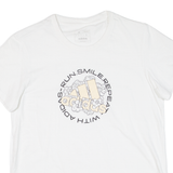 ADIDAS Womens T-Shirt White M