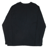 POLO RALPH LAUREN Mens T-Shirt Black Long Sleeve L