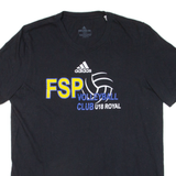 ADIDAS Volleyball Club Mens T-Shirt Black USA M