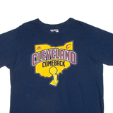 ADIDAS Cleveland Comeback Mens T-Shirt Blue USA L