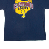 ADIDAS Cleveland Comeback Mens T-Shirt Blue USA L