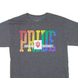 CHAMPION Pride Indiana University Mens T-Shirt Grey USA M