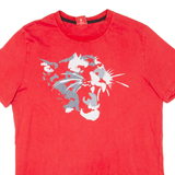 PUMA Mens T-Shirt Red M