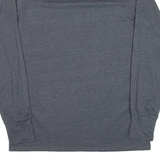 CHAMPION Mens T-Shirt Grey Long Sleeve M