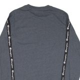 CHAMPION Mens T-Shirt Grey Long Sleeve M