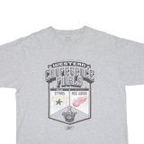 REEBOK Stanley Cup 2008 Mens T-Shirt Grey USA L