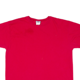 LEE Womens T-Shirt Red L