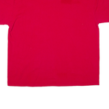 LEE Womens T-Shirt Red L