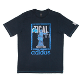 ADIDAS Mens T-Shirt Blue XL