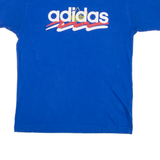 ADIDAS Mens T-Shirt Blue M