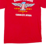 HARLEY DAVIDSON Mens T-Shirt Red S