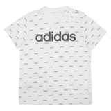ADIDAS Mens T-Shirt White L