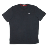 PUMA Mens T-Shirt Black L