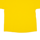 CHAMPION Mens T-Shirt Yellow L