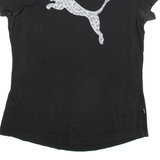 PUMA Womens T-Shirt Black S