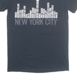 GILDAN New York City Mens T-Shirt Black S