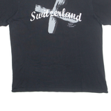 SPLASH ARTS Switzerland Mens T-Shirt Black XL