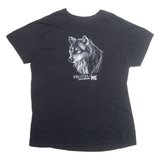 Wolf Zoo Parc De Beauval Mens T-Shirt Black L