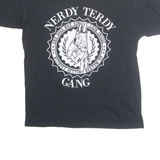 Nerdy Terdy Gang Mens T-Shirt Black M