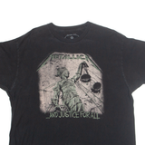 METALLICA Mens T-Shirt Black XL