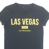 POLO RALPH LAUREN Las Vegas Womens T-Shirt Black S