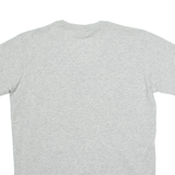 DIESEL Womens T-Shirt Grey V-Neck L