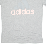 ADIDAS Womens T-Shirt Grey L