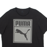 PUMA Mens T-Shirt Black 2XL