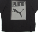 PUMA Mens T-Shirt Black 2XL