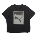 PUMA Mens T-Shirt Black 2XL