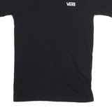 VANS Mens T-Shirt Black XS