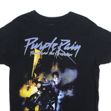 PRINCE Purple Rain Mens Band T-Shirt Black M