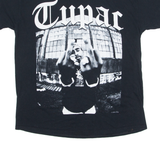 2PAC Tupac Mens Band T-Shirt Black L