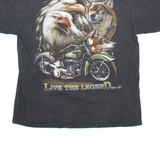 Live The Legends Mens T-Shirt Black L