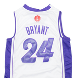ADIDAS Lakers 24 Mens Jersey White Sleeveless USA S