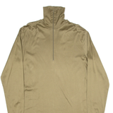 CONFIDENCE IN TEXTILES Mens Sweatshirt Green 1/4 Zip M