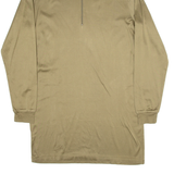 CONFIDENCE IN TEXTILES Mens Sweatshirt Green 1/4 Zip M