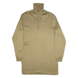 CONFIDENCE IN TEXTILES Mens Sweatshirt Green 1/4 Zip M