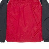 NIKE Mens Sweatshirt Red V-Neck L