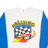 MEDALLION Rallying Mens Sweatshirt White L